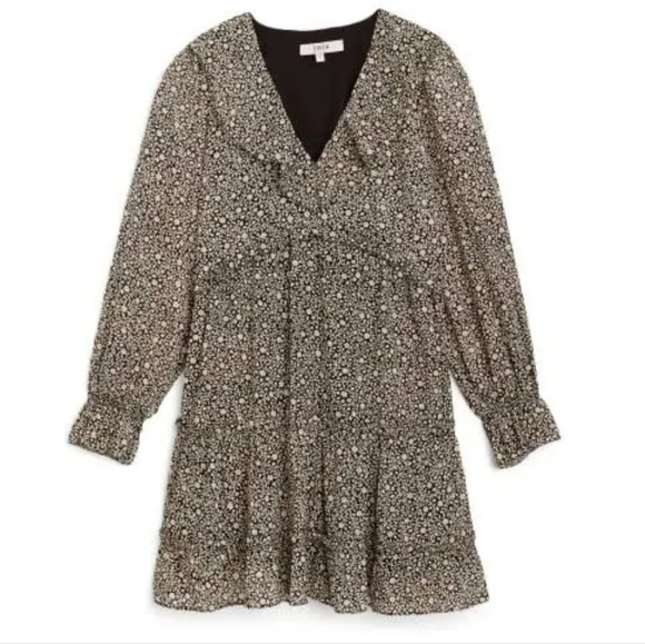 NWT JOIE ADANSON MINI COTTON DRESS COLOR BLEACHED SAND SIZE 4 - Picture 11 of 14